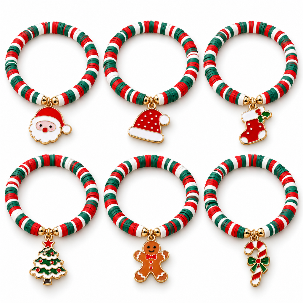 Christmas Hand Bracelets – Festive Holiday Wristbands